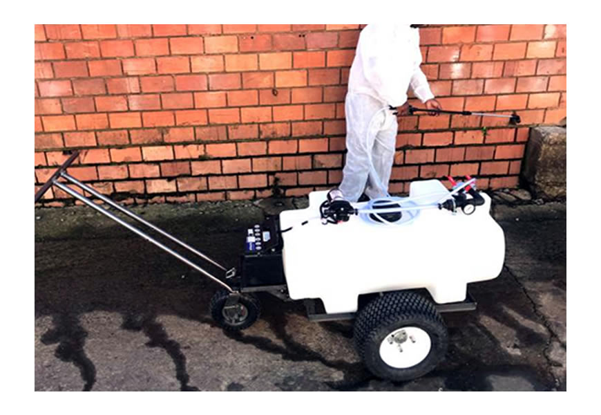 130L Boomless Sprayer,Sanitizer, Disinfectent, Herbicide application, Liquid fertilizer application, Fire break maintenance, Crop spraying, Weed control