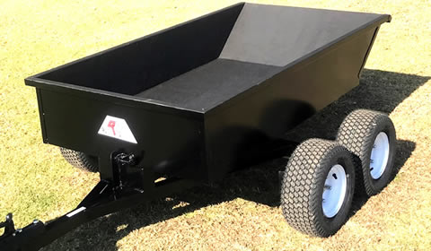 QM-0481 – Tandem Axel Steel Dump Cart